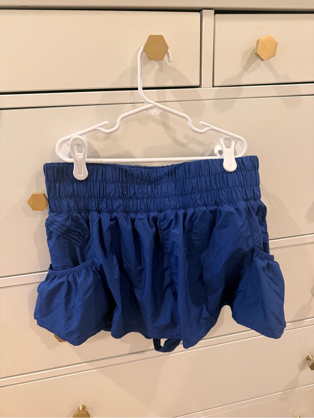 Free People Royal Blue Athletic Skort-Shorts